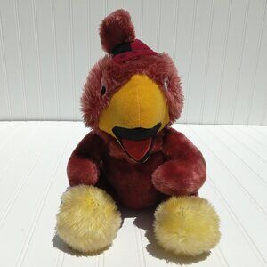 University of South Carolina Gamecocks Mascot Plush USC Stuffed Animal Vintage